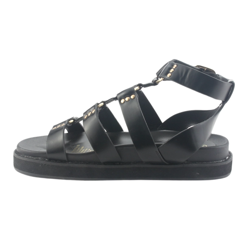 SANDALIA CHALADA MUJER VIVA-10 NEGRO CASUAL - 2