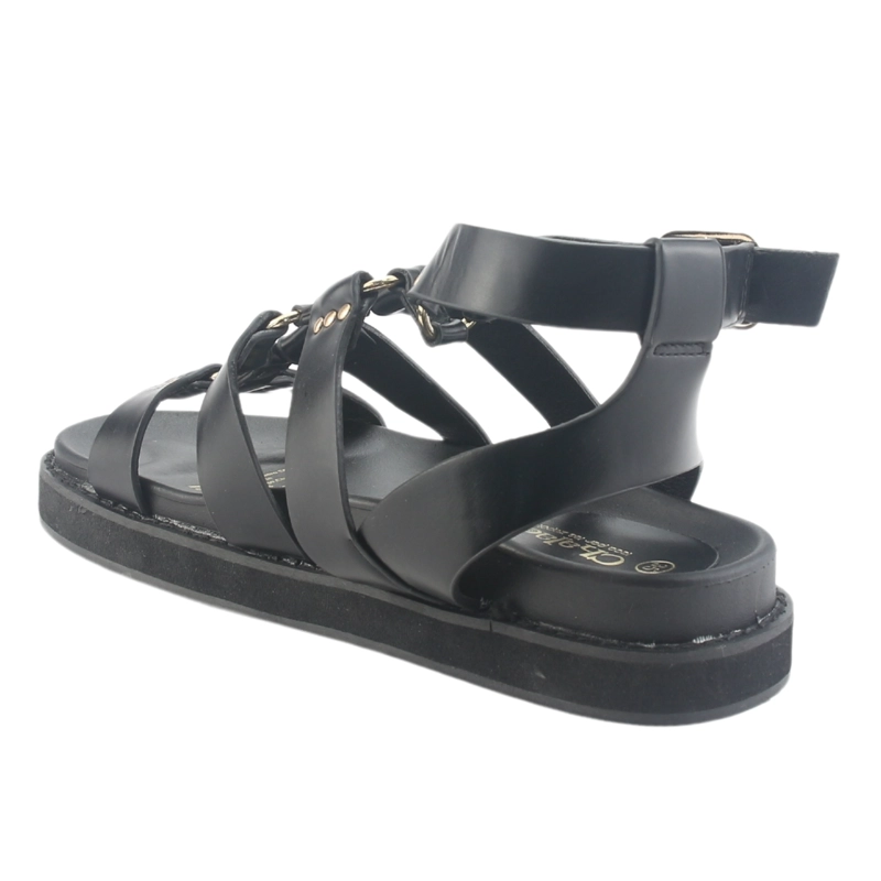 SANDALIA CHALADA MUJER VIVA-10 NEGRO CASUAL - 4