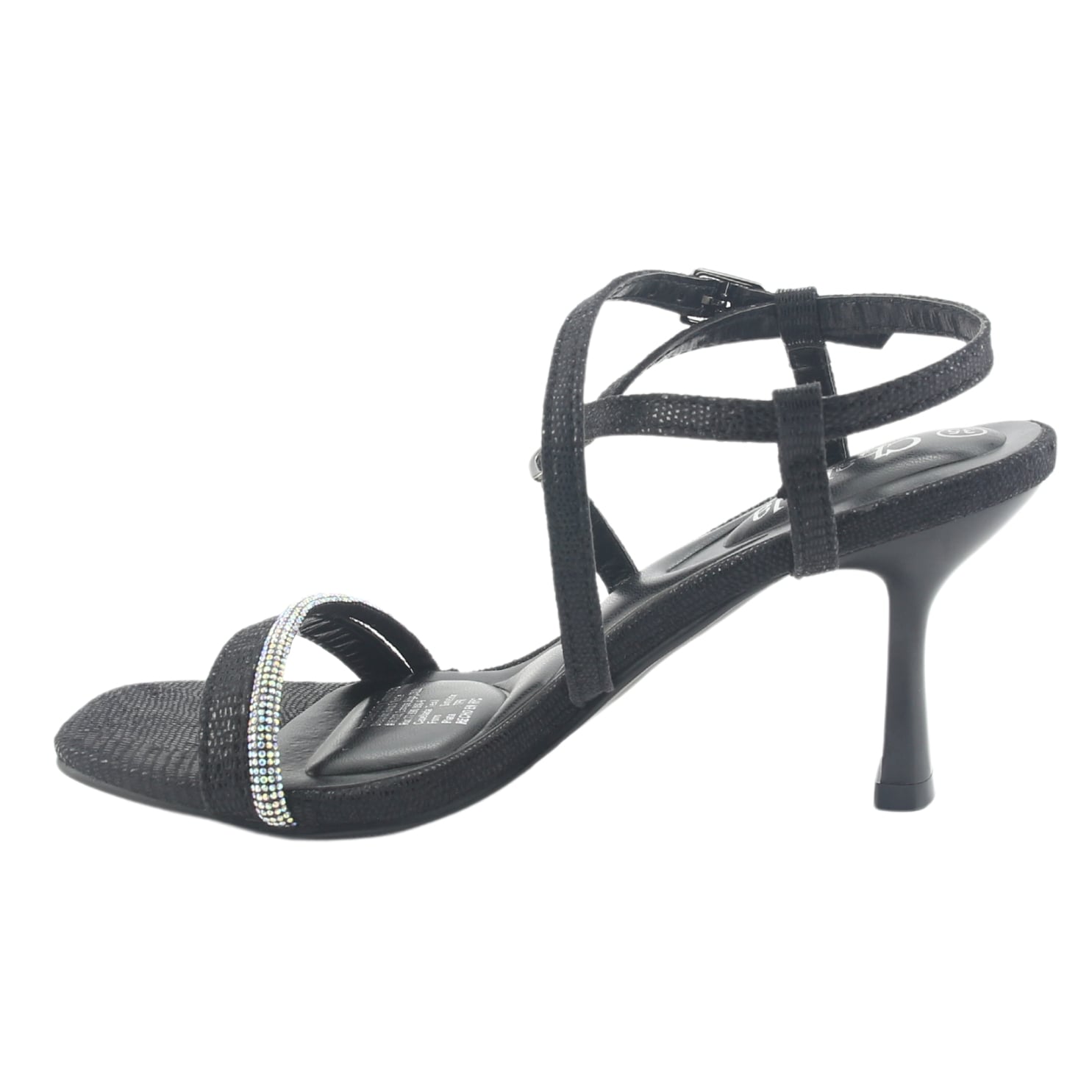 SANDALIA CHALADA MUJER RAIMBOW-5 NEGRO CASUAL - 2