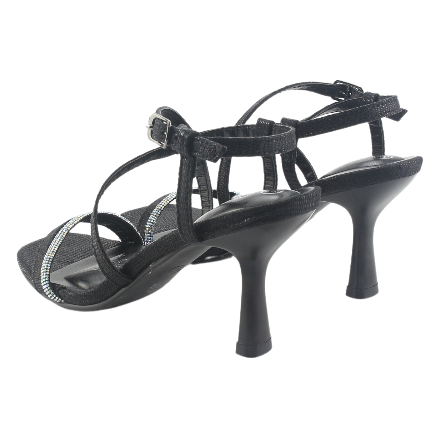 SANDALIA CHALADA MUJER RAIMBOW-5 NEGRO CASUAL - 6