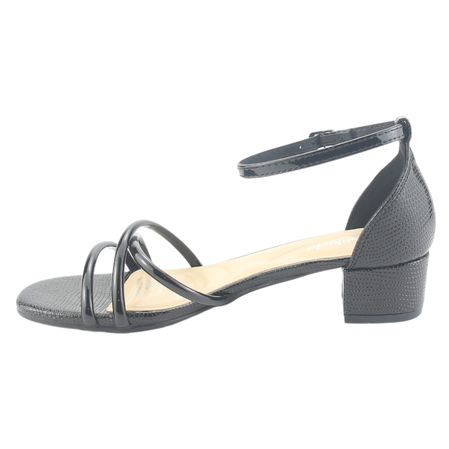 SANDALIA CHALADA MUJER FASOLO-2 NEGRO CASUAL - 2