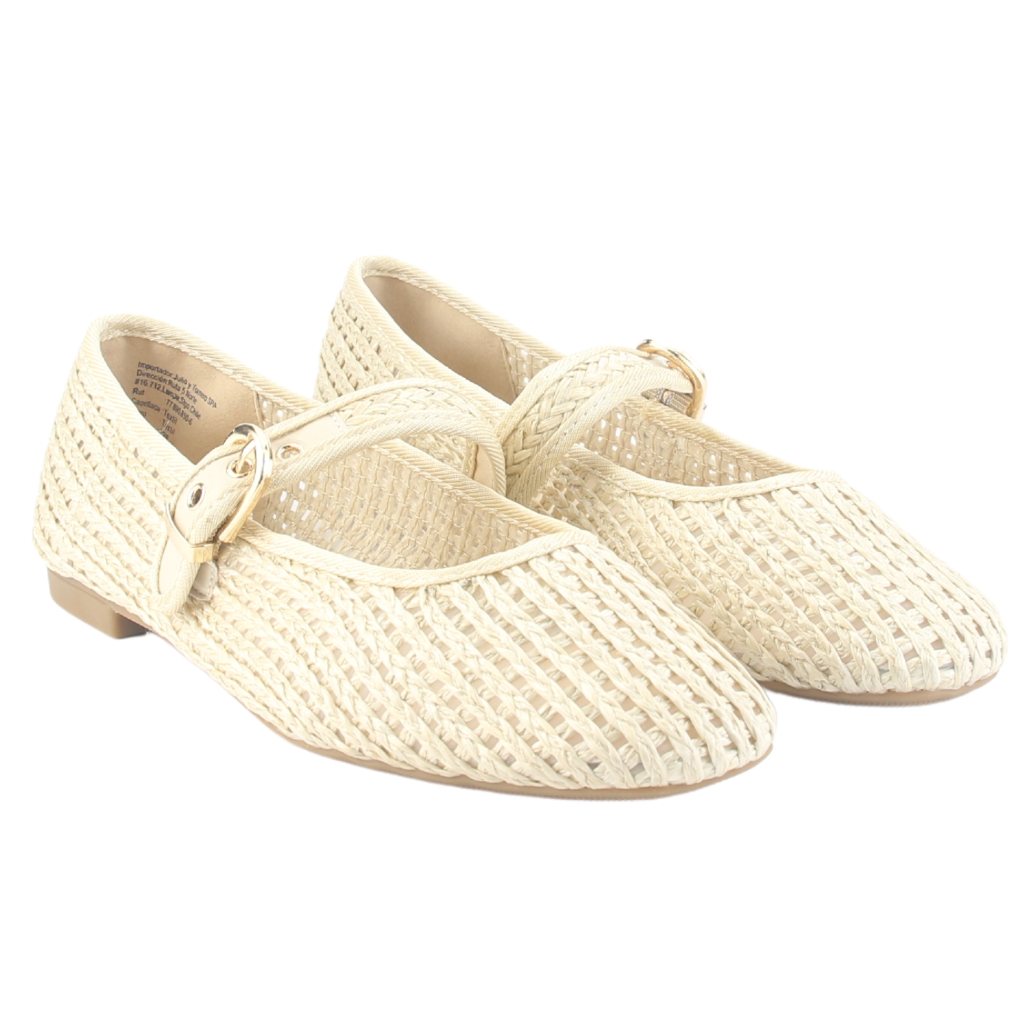 BALLERINA CHALADA MUJER MIU-6 BEIGE CASUAL - 5