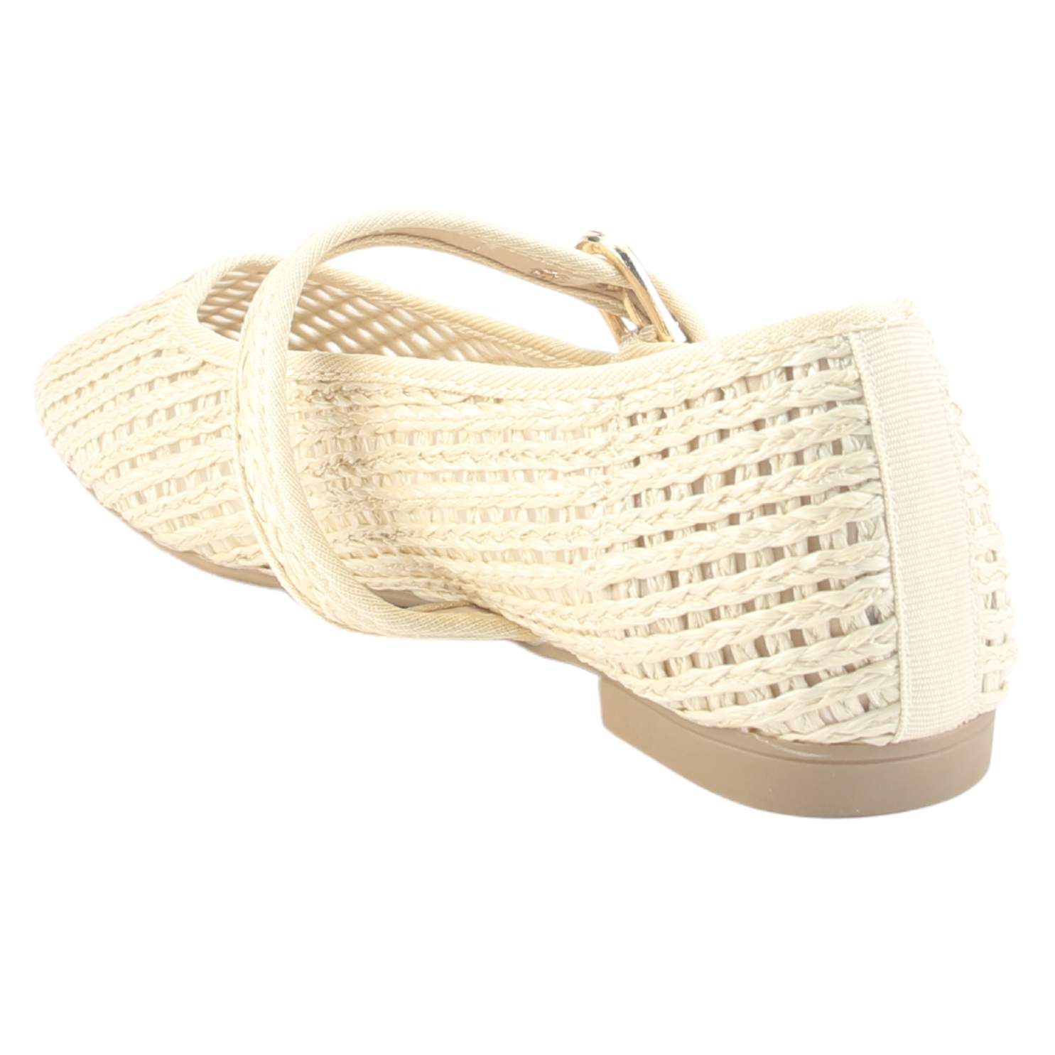 BALLERINA CHALADA MUJER MIU-6 BEIGE CASUAL - 7