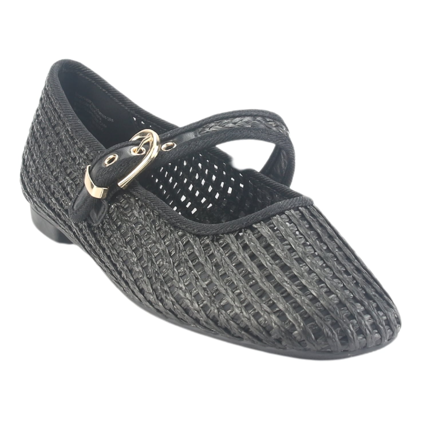 BALLERINA CHALADA MUJER MIU-6 NEGRO CASUAL - 3