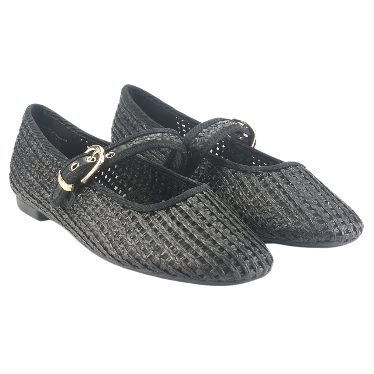 BALLERINA CHALADA MUJER MIU-6 NEGRO CASUAL - 5
