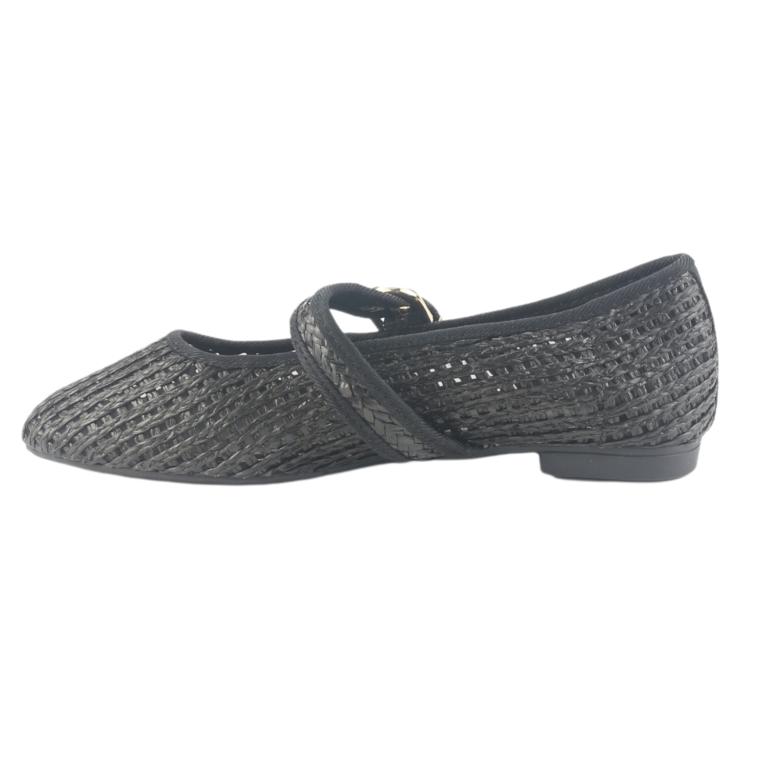 BALLERINA CHALADA MUJER MIU-6 NEGRO CASUAL - 8