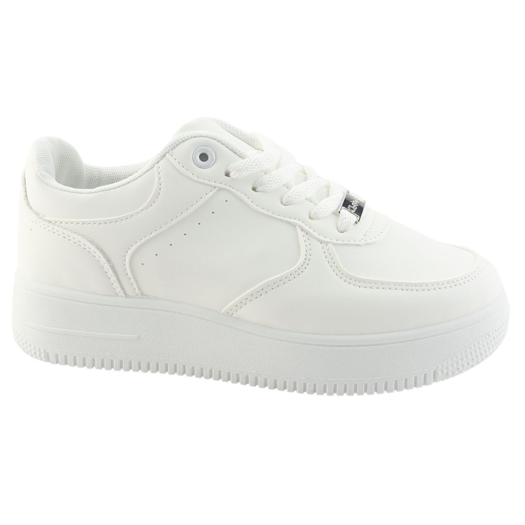 ZAPATILLA CHALADA MUJER JOGGO-9 BLANCO URBANO - 1