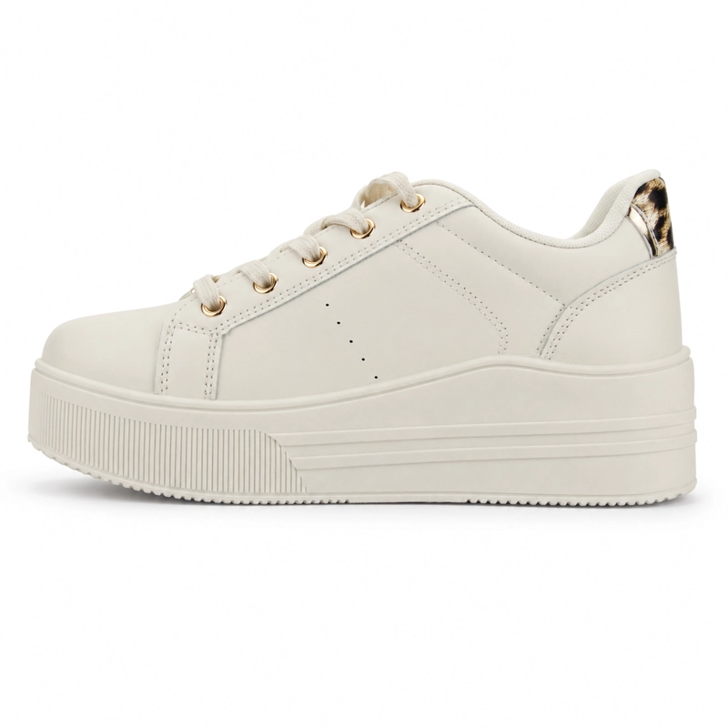 ZAPATILLA BEIGE MUJER URBANO CHALADA MEMPHI - 2