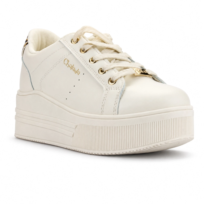 ZAPATILLA BEIGE MUJER URBANO CHALADA MEMPHI - 3