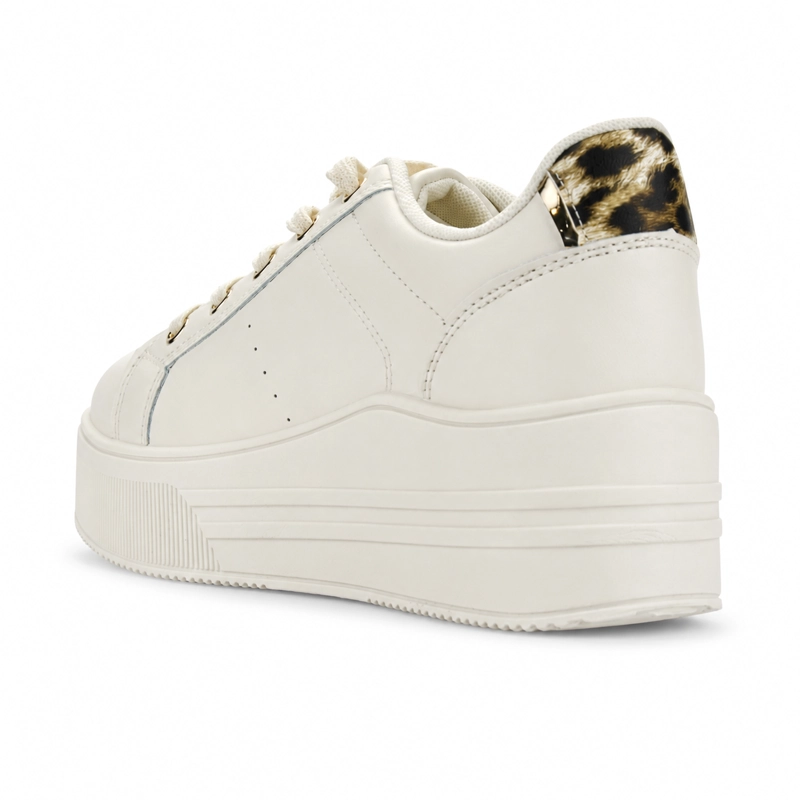 ZAPATILLA BEIGE MUJER URBANO CHALADA MEMPHI - 4