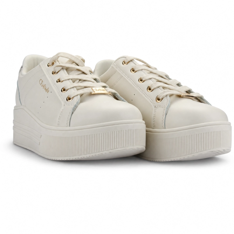 ZAPATILLA BEIGE MUJER URBANO CHALADA MEMPHI - 7