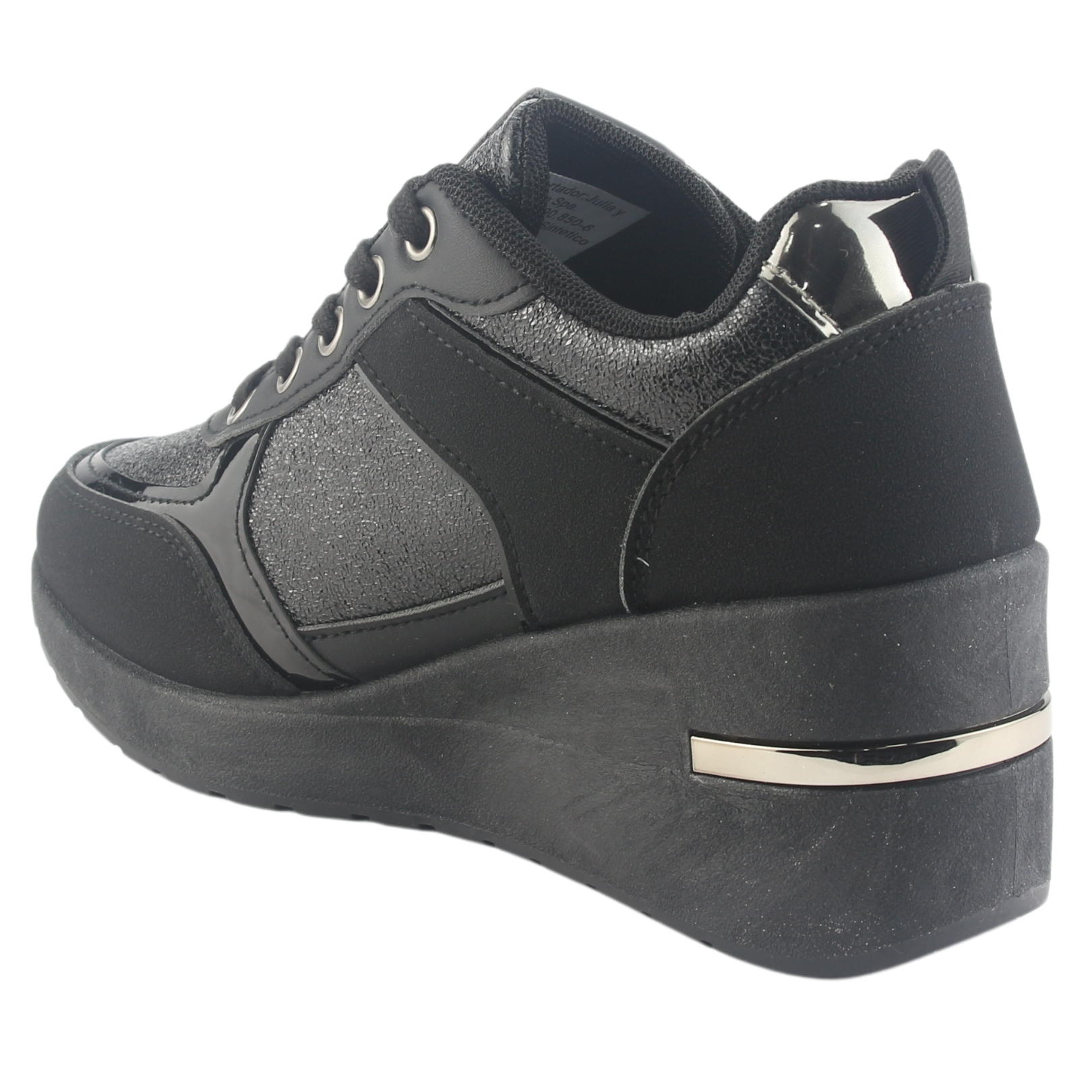 ZAPATILLA CHALADA MUJER BOLKI-2 NEGRO URBANO - 4