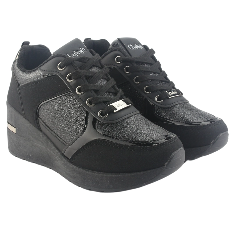 ZAPATILLA CHALADA MUJER BOLKI-2 NEGRO URBANO - 5