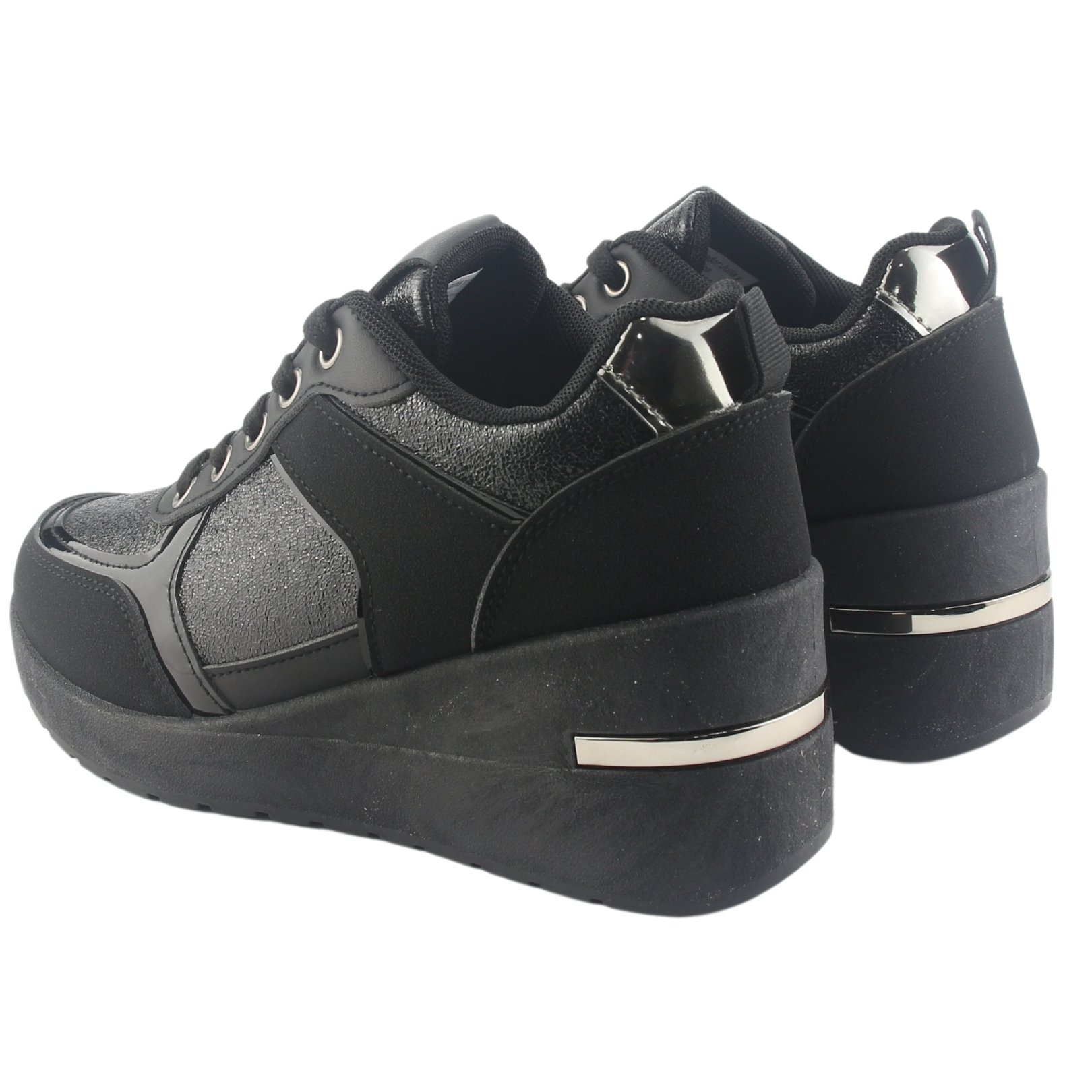 ZAPATILLA CHALADA MUJER BOLKI-2 NEGRO URBANO - 6