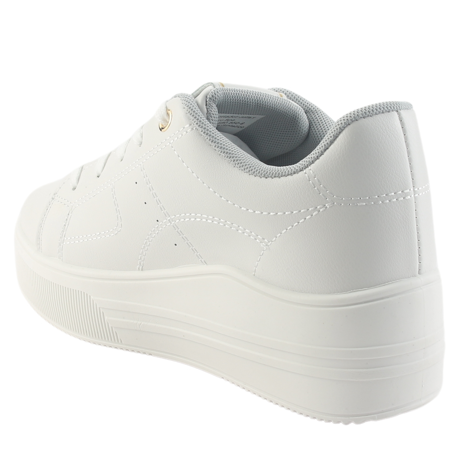 ZAPATILLA CHALADA MUJER MEMPHI-1 BLANCO URBANO - 4