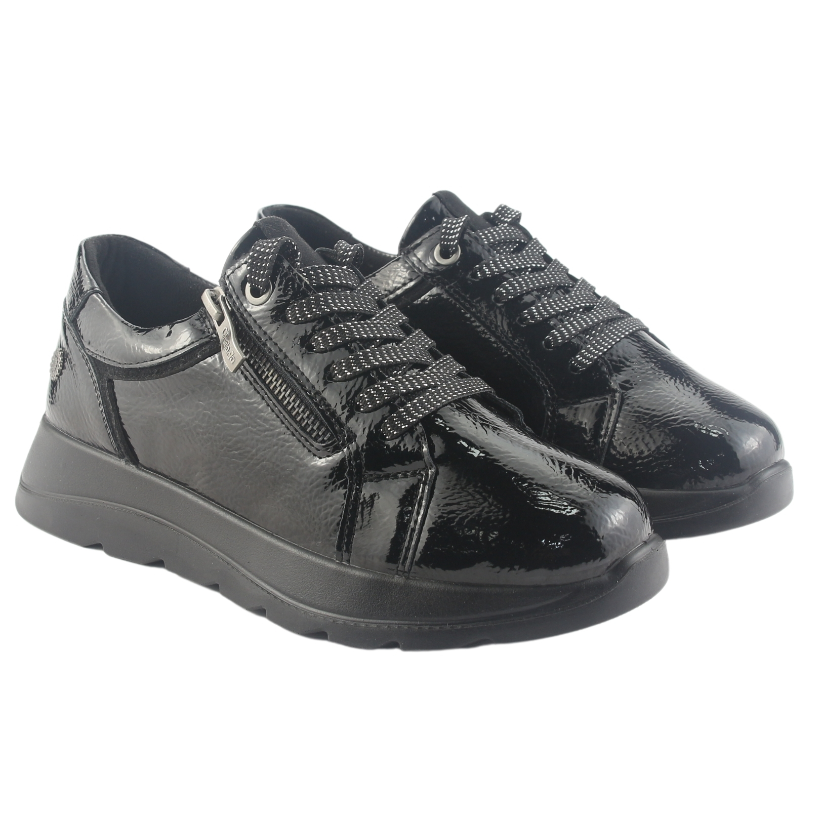 ZAPATILLA CHALADA MUJER ONIX-1 NEGRO URBANO - 5