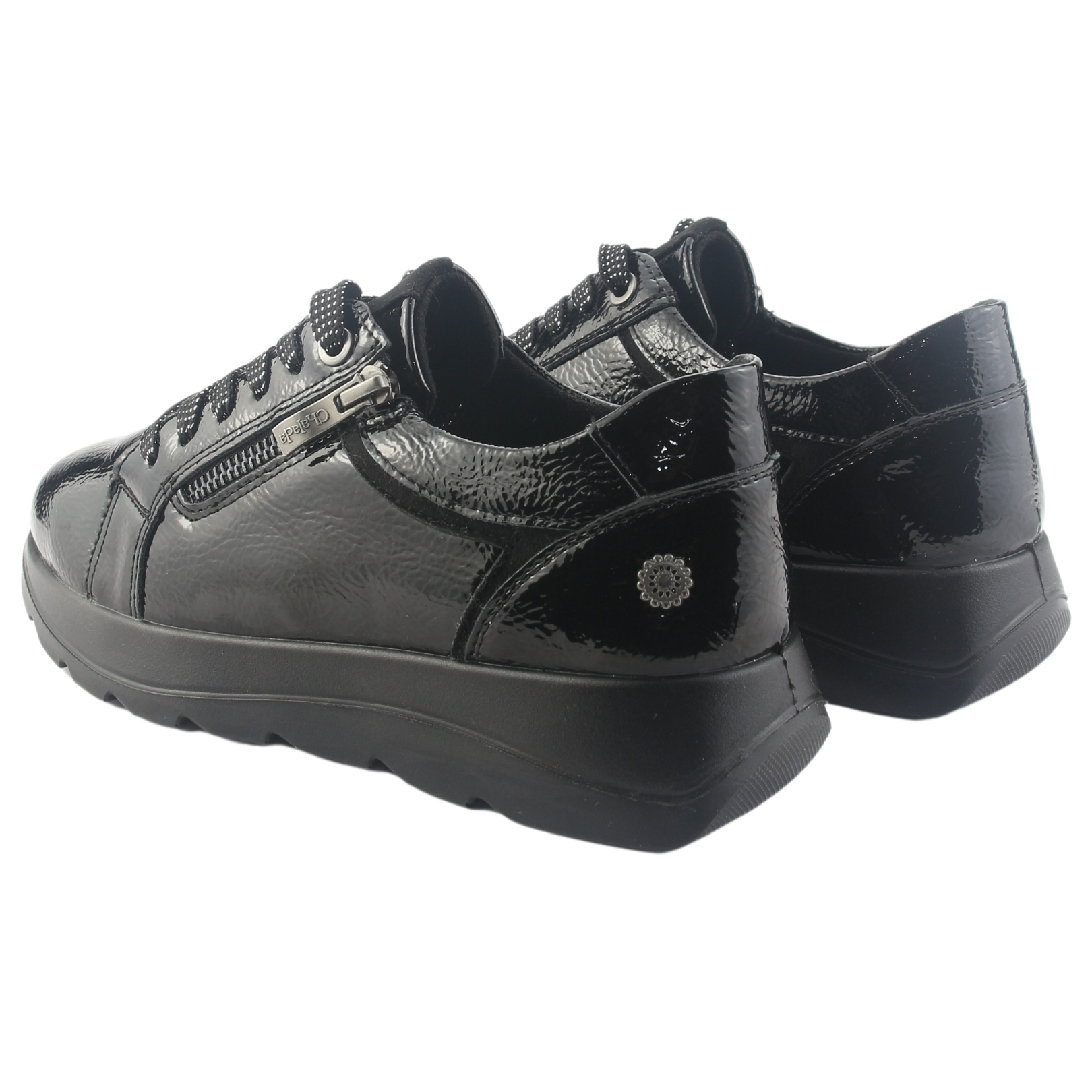 ZAPATILLA CHALADA MUJER ONIX-1 NEGRO URBANO - 6