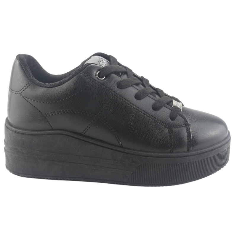 ZAPATILLA CHALADA MUJER MEMPHI-1 NEGRO URBANO - 1