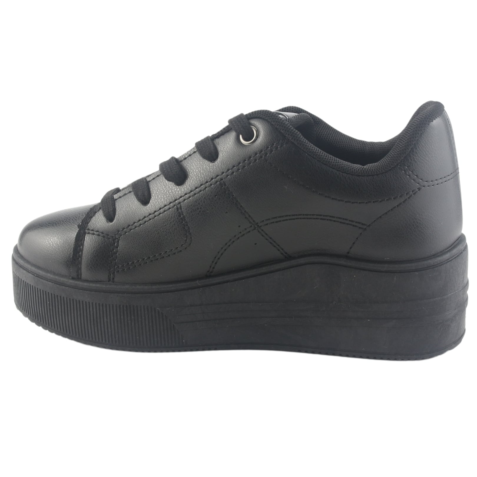 ZAPATILLA CHALADA MUJER MEMPHI-1 NEGRO URBANO - 2