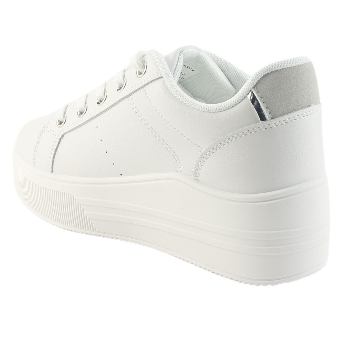 ZAPATILLA CHALADA MUJER MEMPHI-2 BLANCO URBANO - 4
