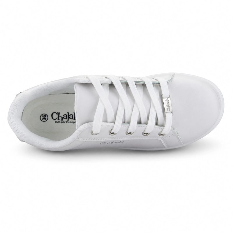 ZAPATILLA BLANCO MUJER URBANO CHALADA MEMPHI - 5