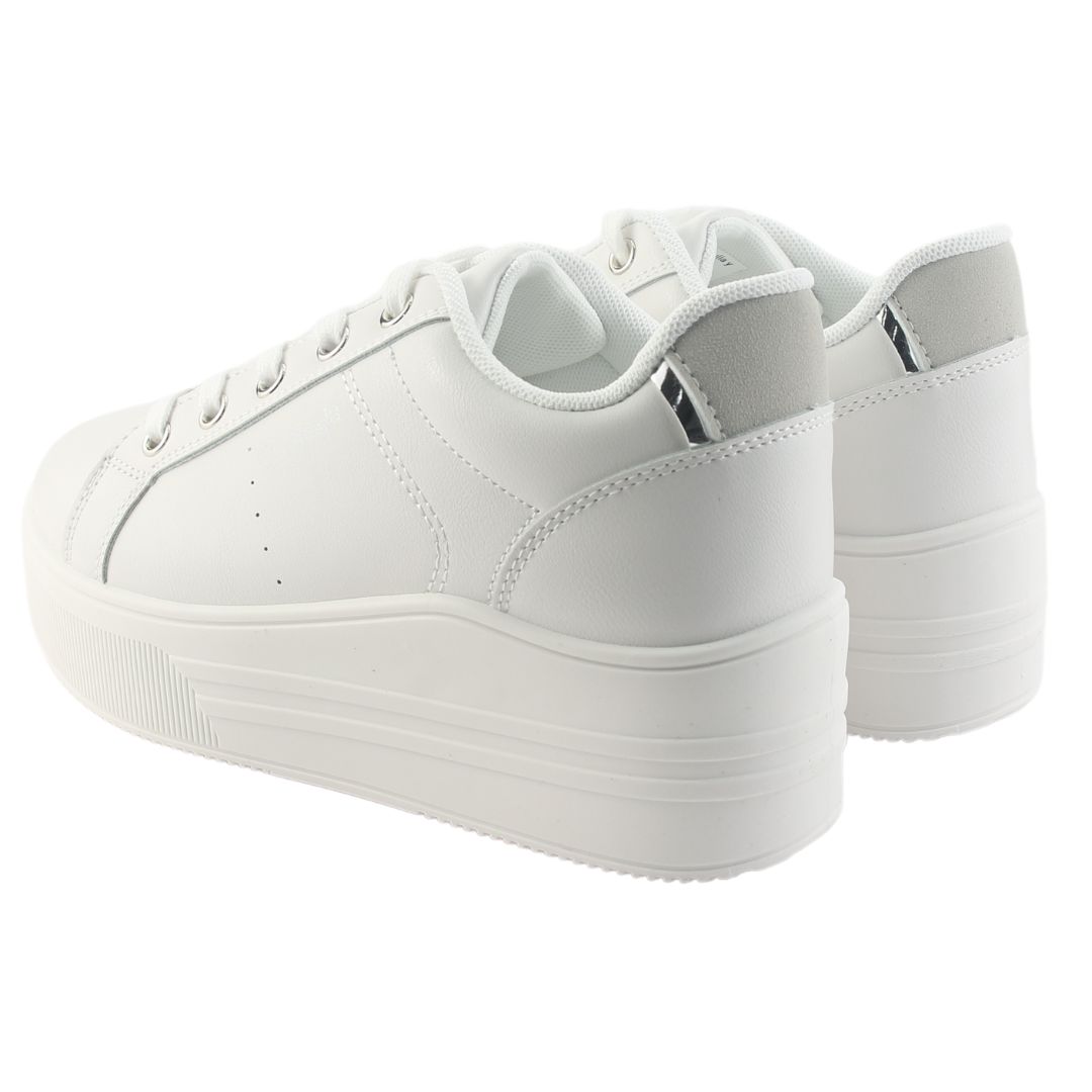ZAPATILLA CHALADA MUJER MEMPHI-2 BLANCO URBANO - 6