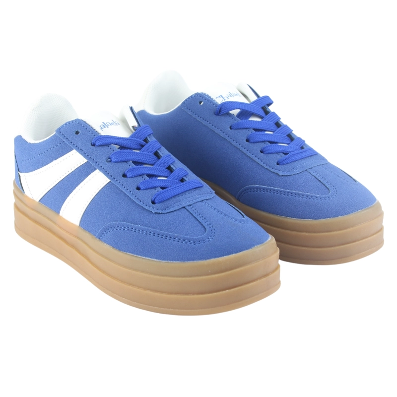 ZAPATILLA CHALADA MUJER ANDY-11 AZUL URBANO - 5
