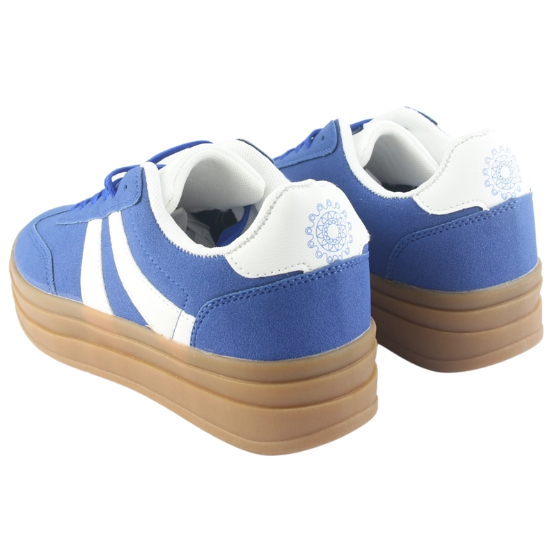 ZAPATILLA CHALADA MUJER ANDY-11 AZUL URBANO - 6