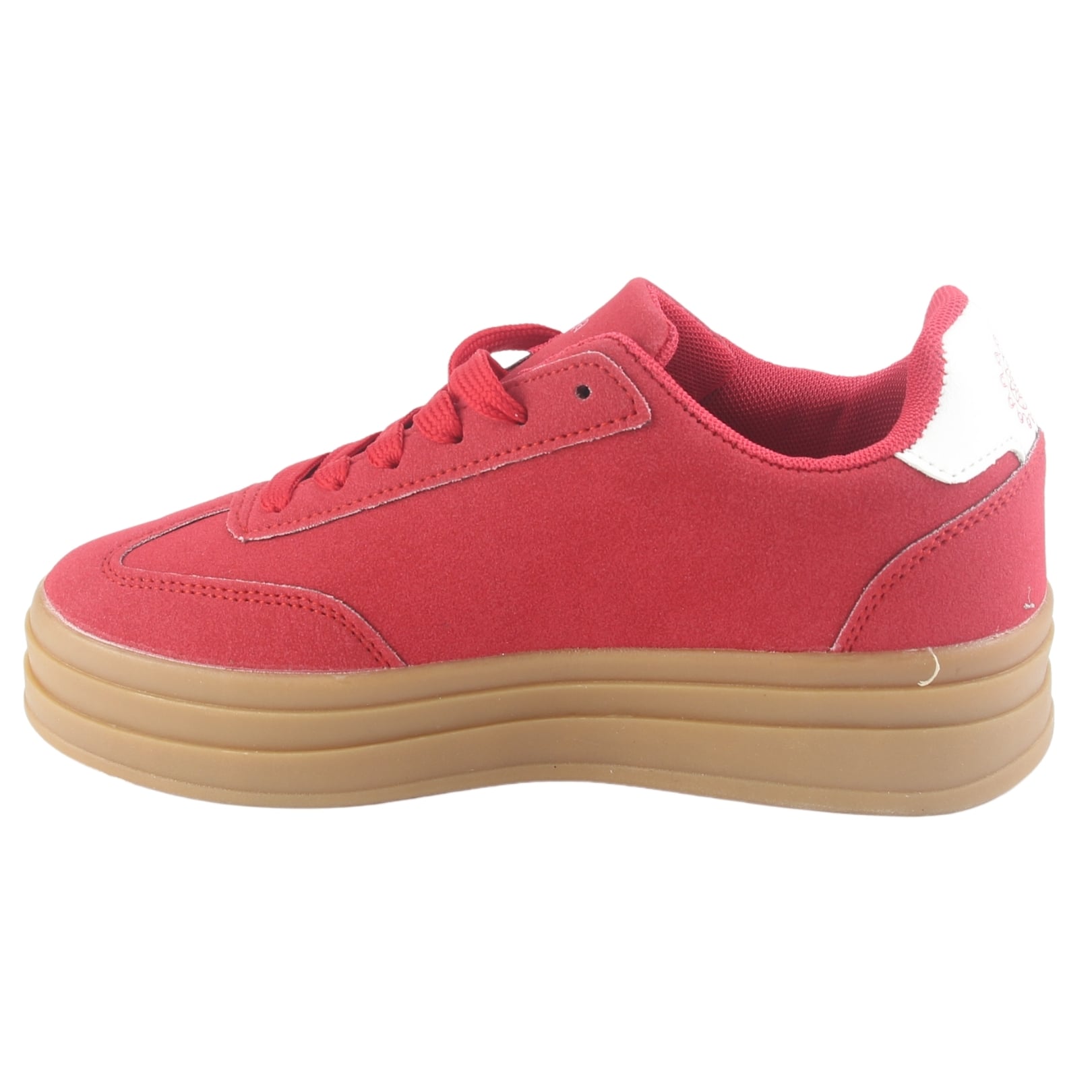 ZAPATILLA CHALADA MUJER ANDY-11 ROJO URBANO - 2
