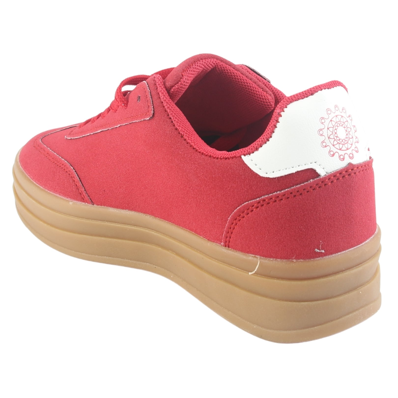 ZAPATILLA CHALADA MUJER ANDY-11 ROJO URBANO - 4