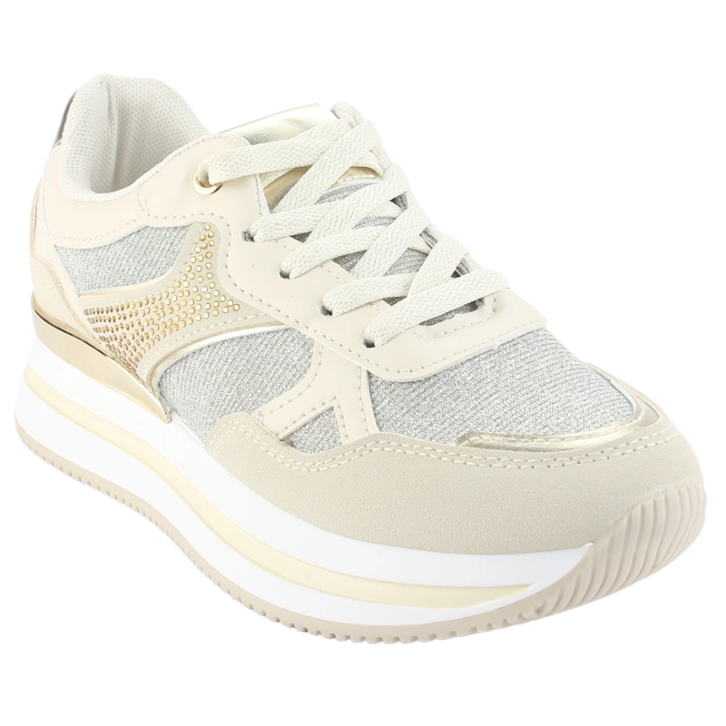 ZAPATILLA CHALADA MUJER JETTIXLOW1 DORADO URBANO - 3