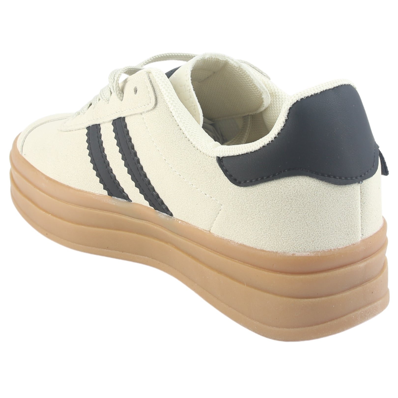 ZAPATILLA MUJER CHALADA ANDY-12 BEIGE URBANO - 4