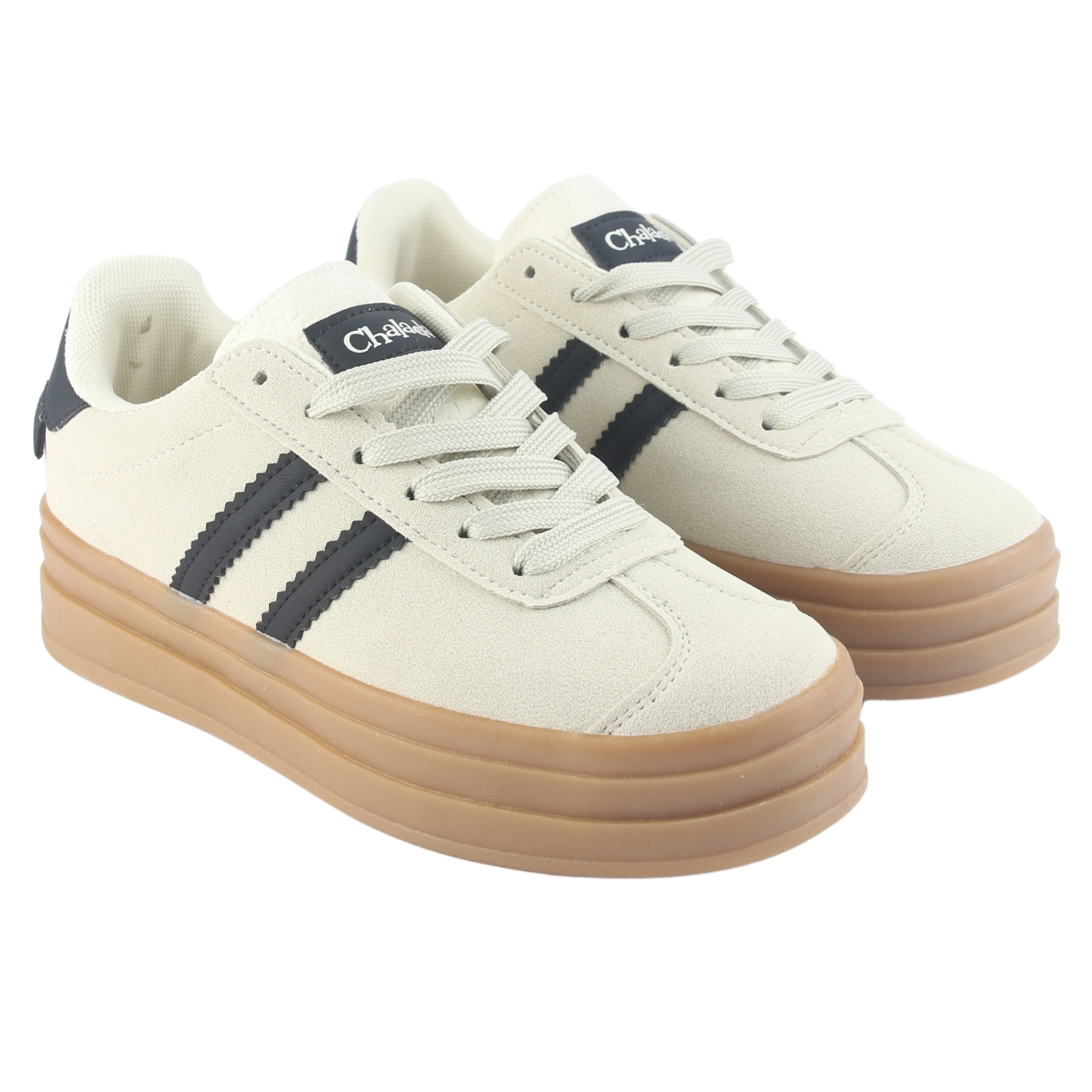 ZAPATILLA MUJER CHALADA ANDY-12 BEIGE URBANO - 5