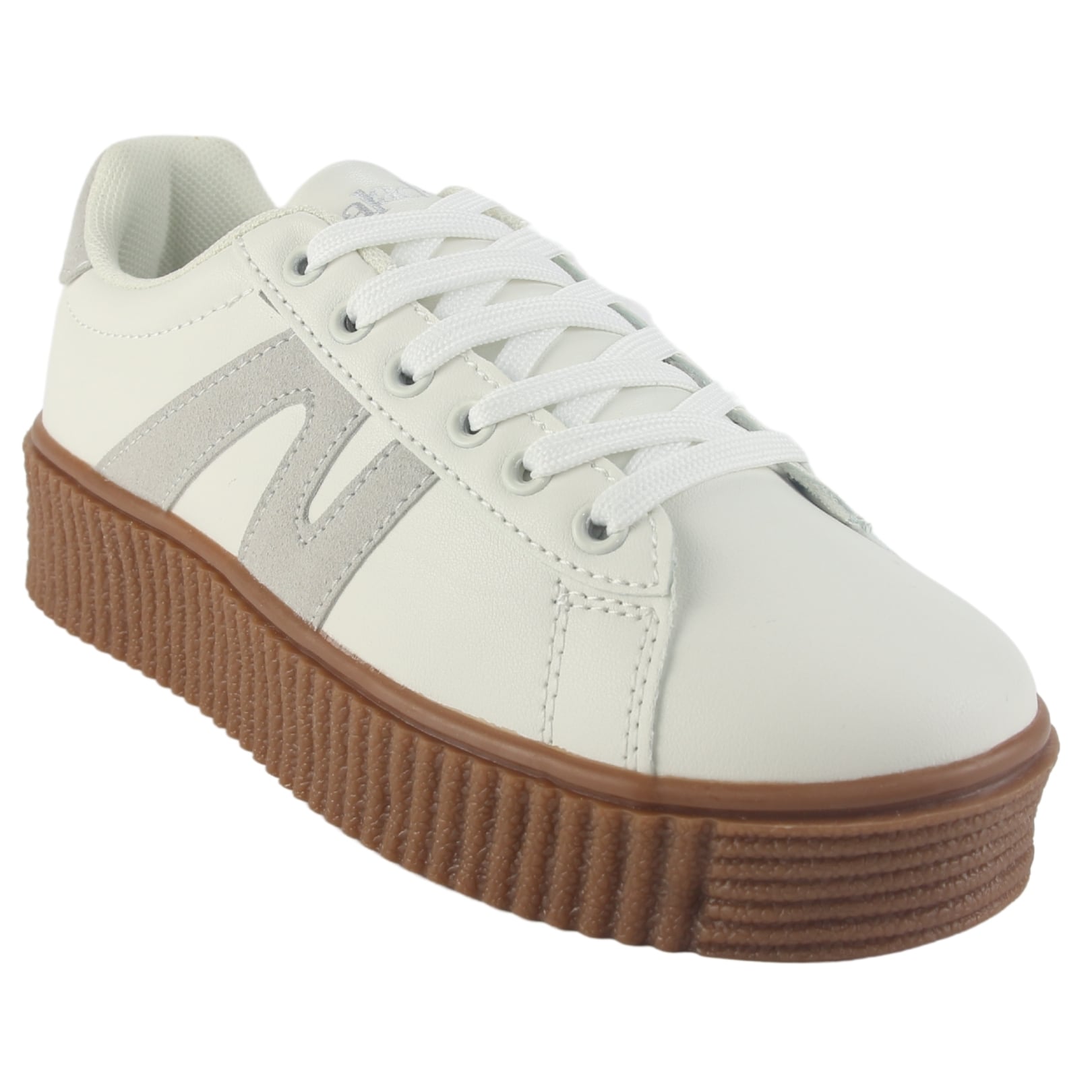ZAPATILLA CHALADA MUJER FLUMI-10 BEIGE URBANO - 3