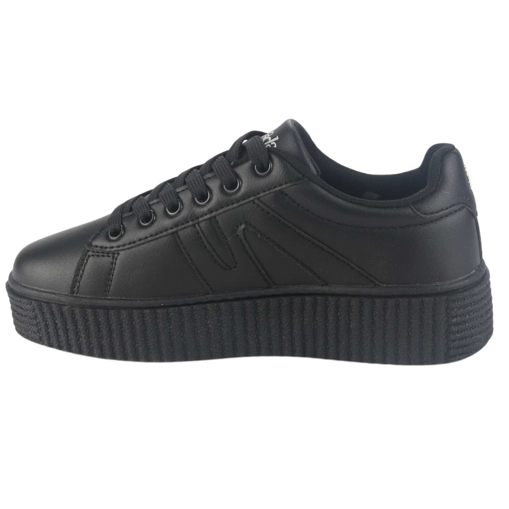 ZAPATILLA CHALADA MUJER FLUMI-10 NEGRO URBANO - 2