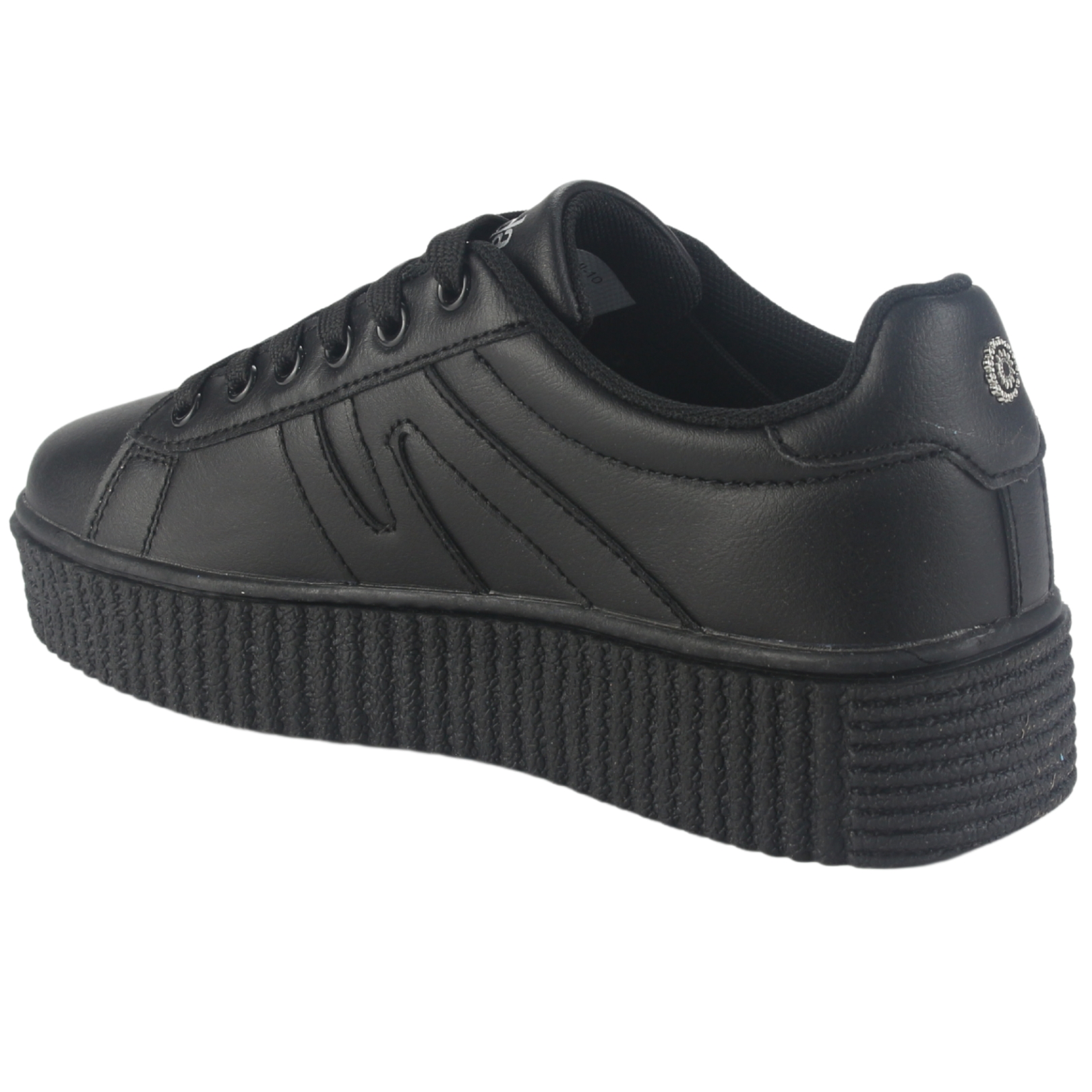 ZAPATILLA CHALADA MUJER FLUMI-10 NEGRO URBANO - 4