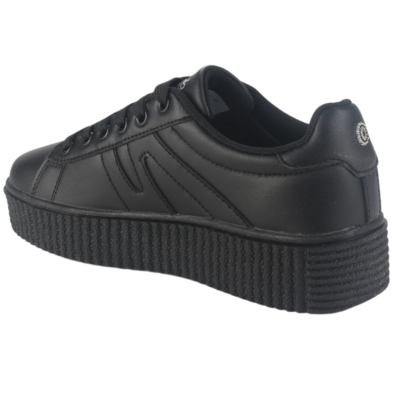 ZAPATILLA CHALADA MUJER FLUMI-10 NEGRO URBANO - 4