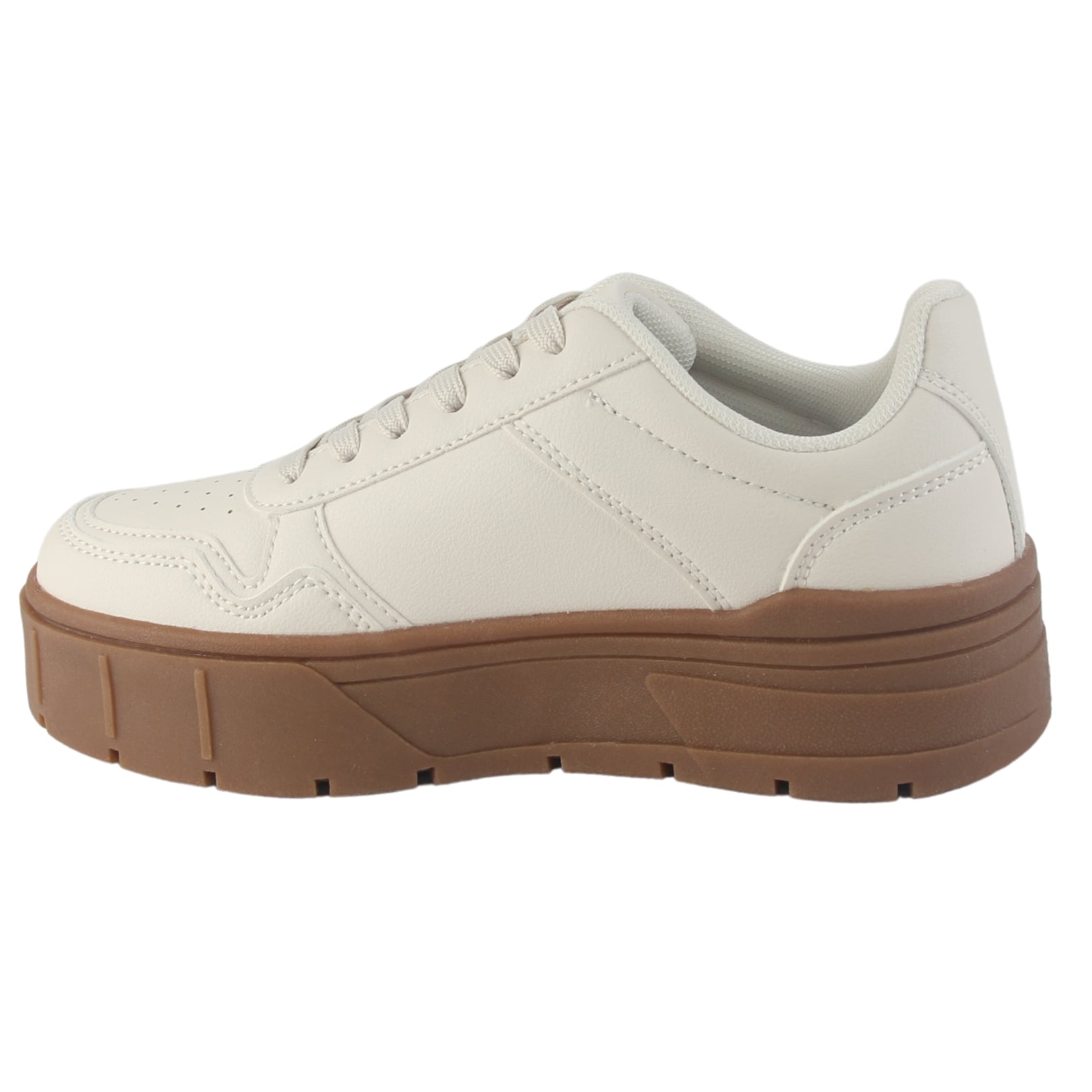 ZAPATILLA CHALADA MUJER TROYA-4 BEIGE URBANO - 2