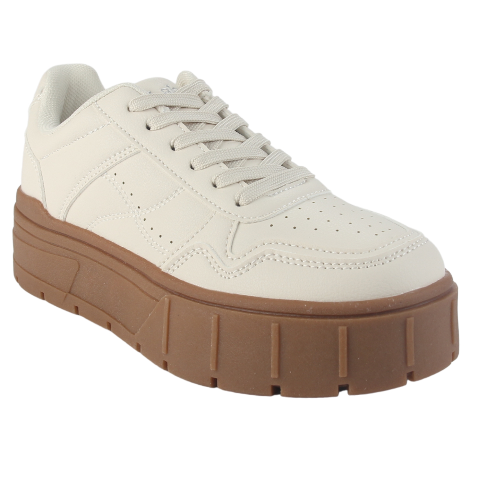 ZAPATILLA CHALADA MUJER TROYA-4 BEIGE URBANO - 3