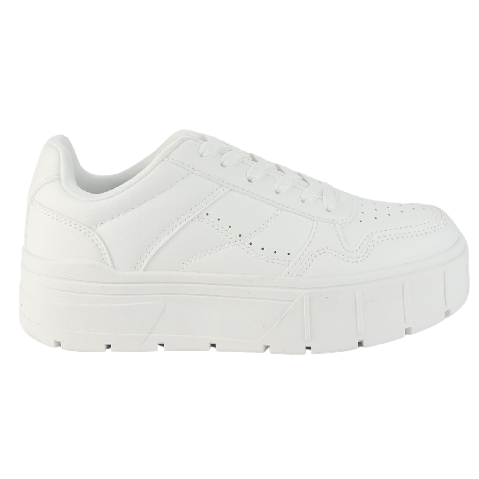 ZAPATILLA CHALADA MUJER TROYA-4 BLANCO URBANO - 1