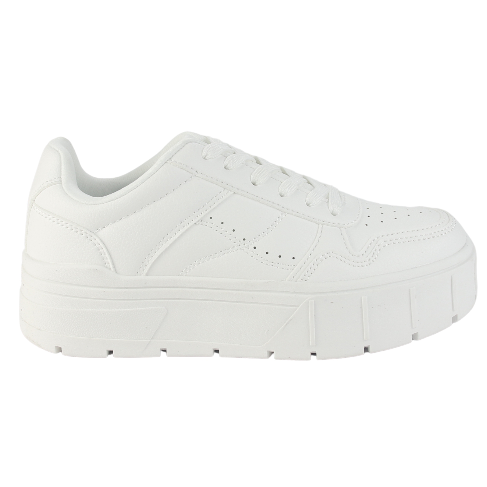 ZAPATILLA CHALADA MUJER TROYA-4 BLANCO URBANO - 1