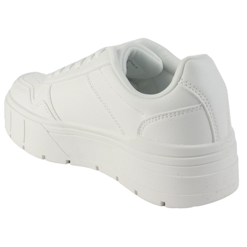 ZAPATILLA CHALADA MUJER TROYA-4 BLANCO URBANO - 4