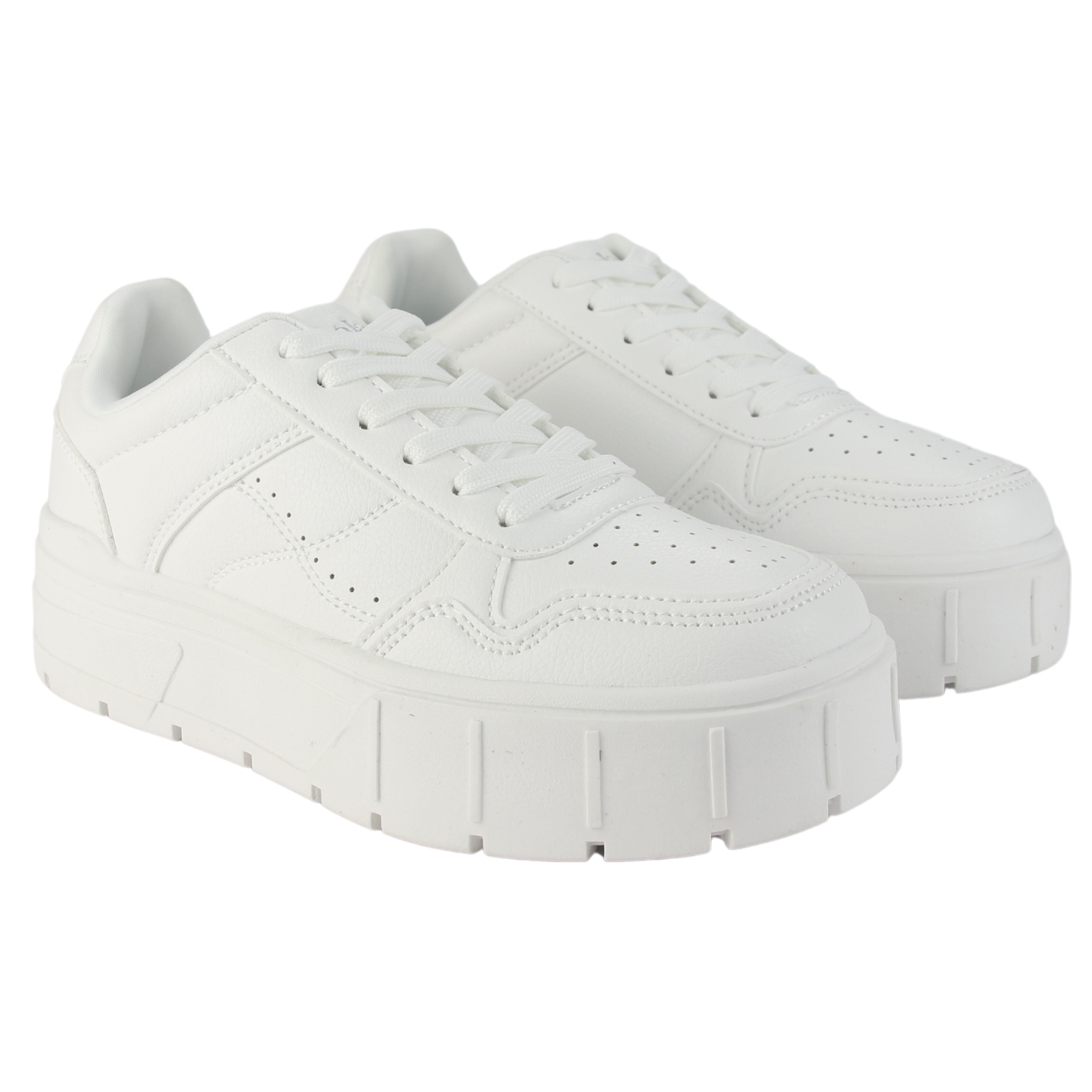 ZAPATILLA CHALADA MUJER TROYA-4 BLANCO URBANO - 5