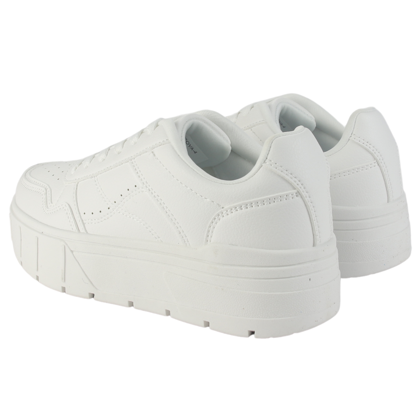 ZAPATILLA CHALADA MUJER TROYA-4 BLANCO URBANO - 6