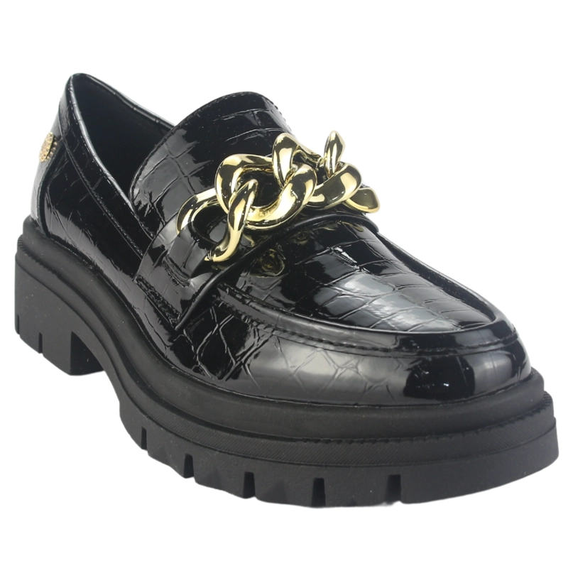 MOCASIN CHALADA MUJER SELINA-7 NEGRO CASUAL - 3