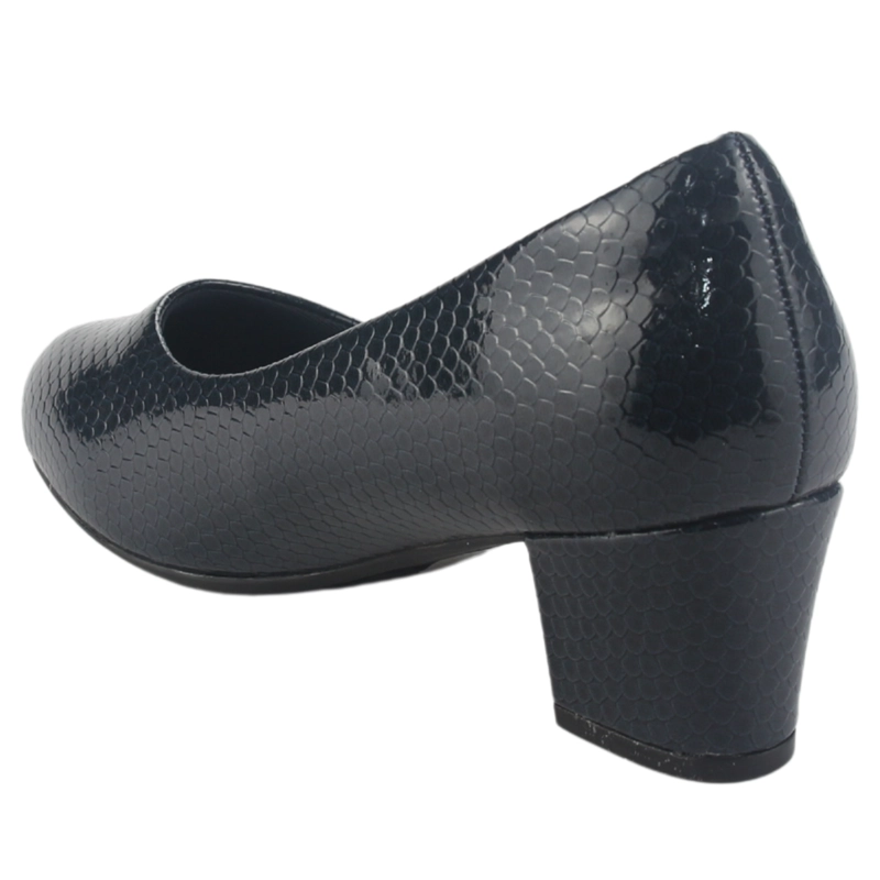 ZAPATO CHALADA MUJER FLEXI-58 AZUL CASUAL - 4