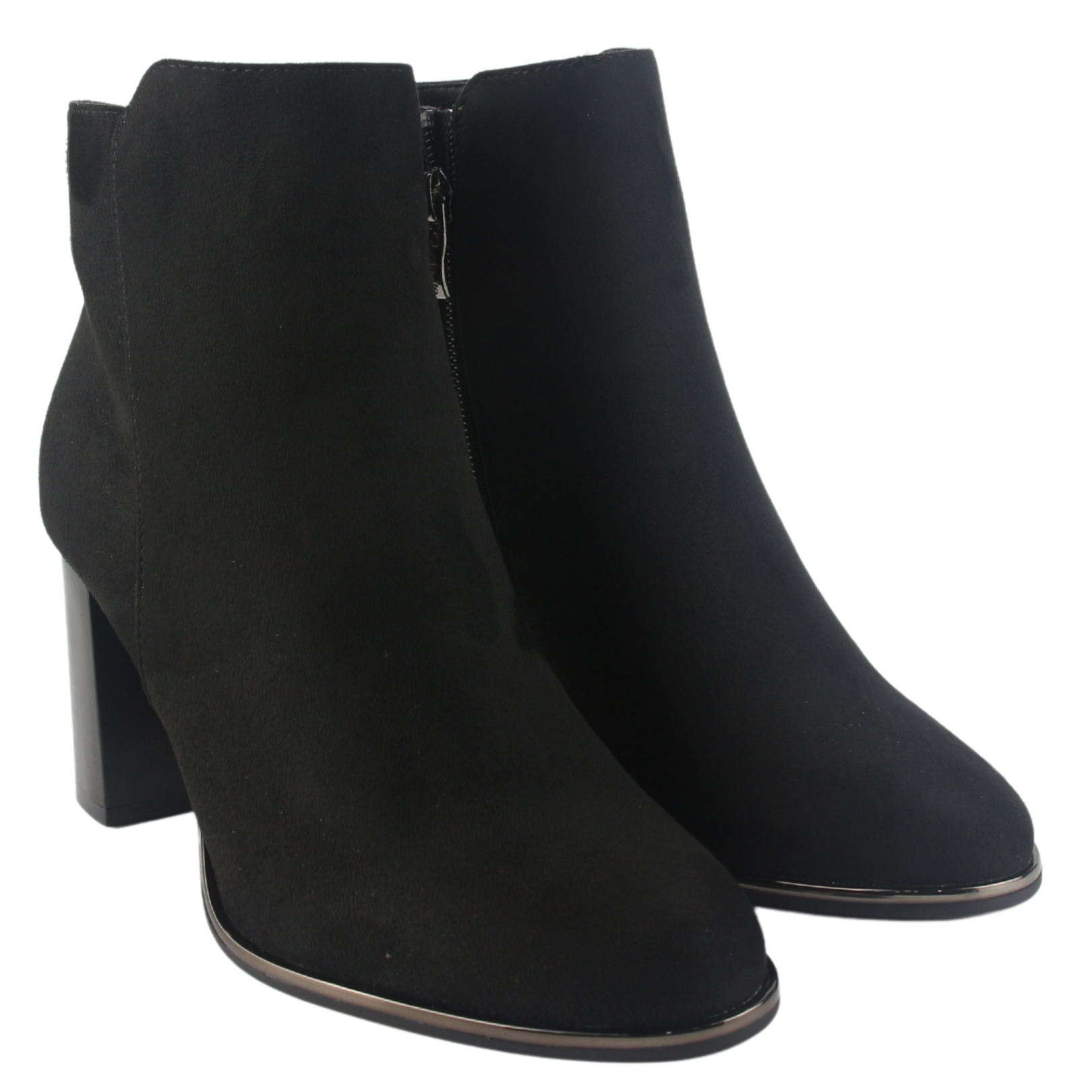 BOTIN CHALADA MUJER DEILA-1 NEGRO CASUAL - 5