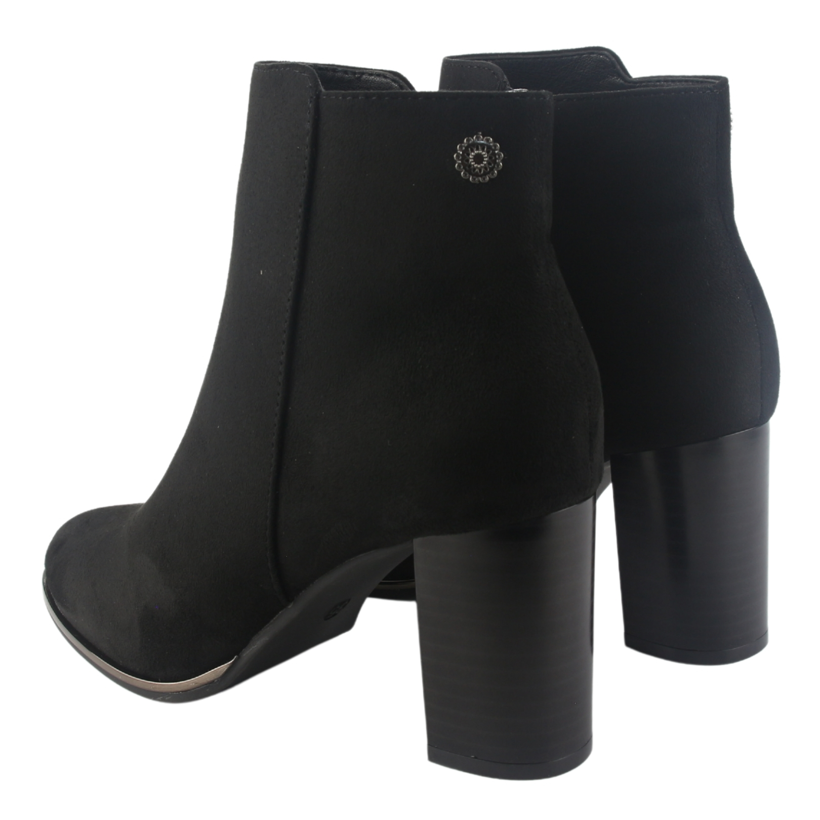 BOTIN CHALADA MUJER DEILA-1 NEGRO CASUAL - 6