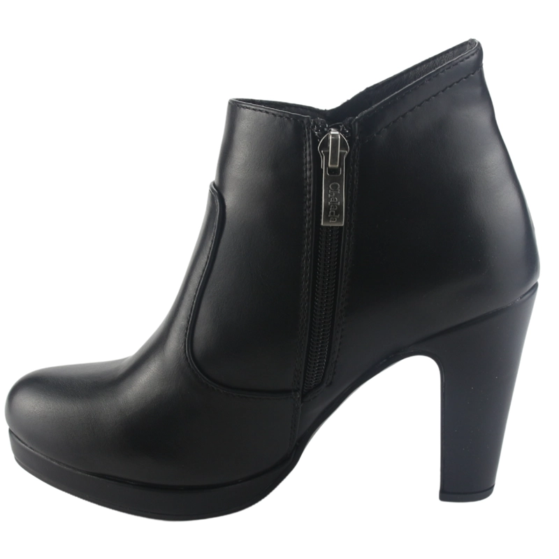 BOTIN CHALADA MUJER BAMBINA-3 NEGRO CASUAL - 2