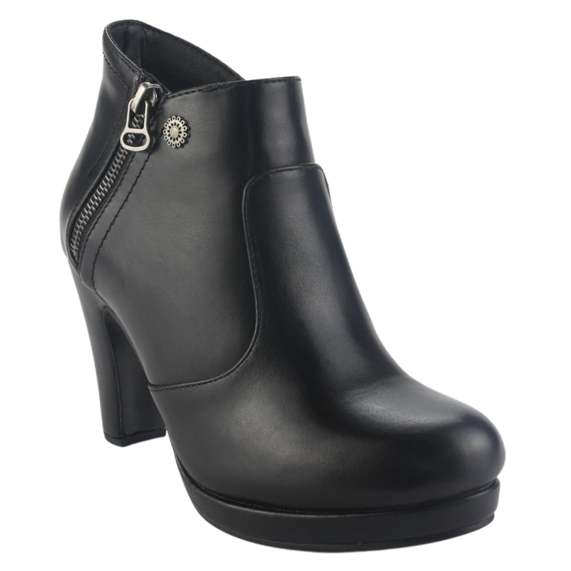 BOTIN CHALADA MUJER BAMBINA-3 NEGRO CASUAL - 3